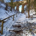 Brücke zur Ruinie Hohenrechberg