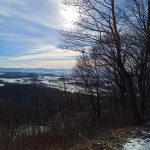 Blick ins Land von Kirche Rechberg Richtung Ruine